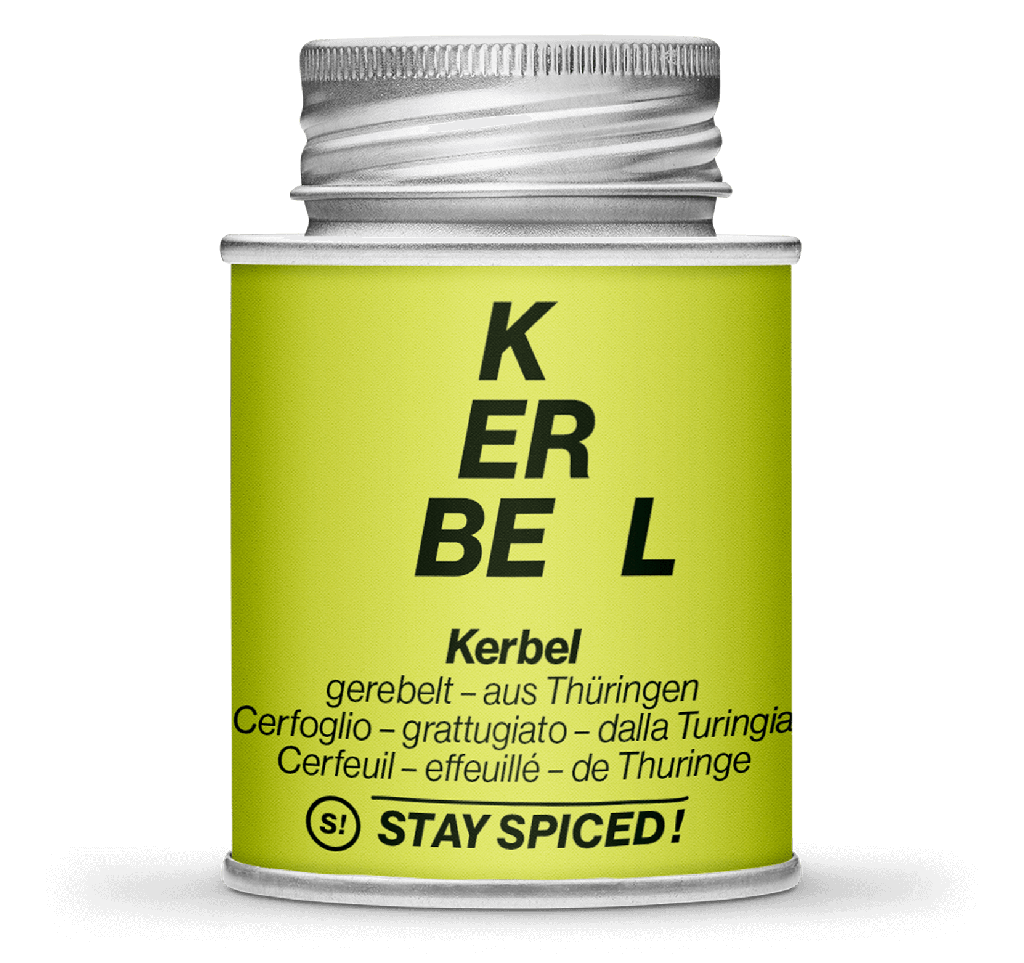 Kerbel gerebelt, 170ml Schraubdose