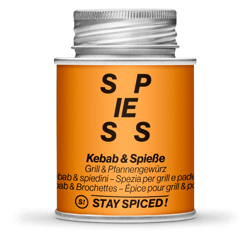 Kebab & Spieße, 170ml Schraubdose