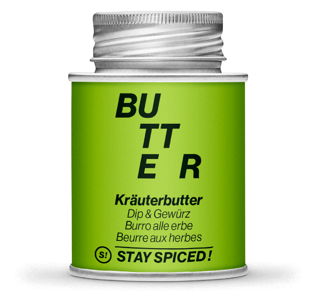 Kräuterbutter - Dip & Streugewürz 170ml Schraubdose