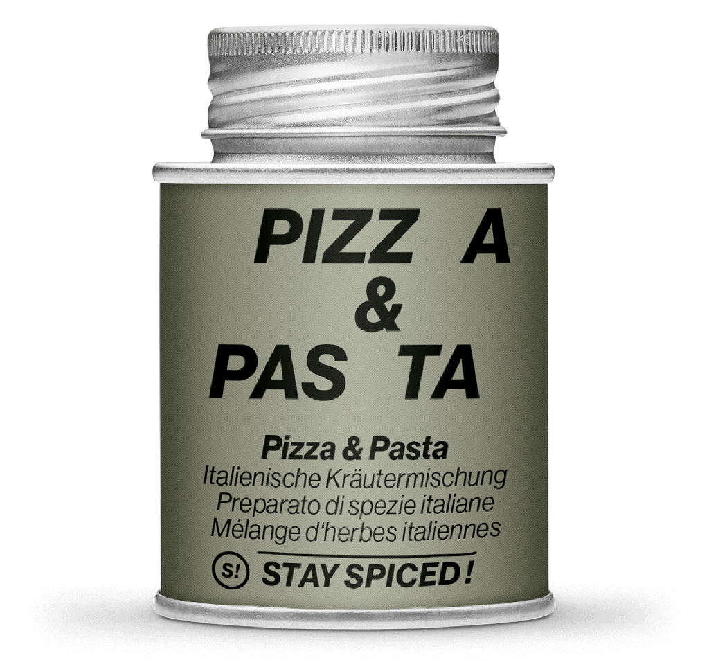 Pizza & Pasta Kräuter, 170ml Schraubdose