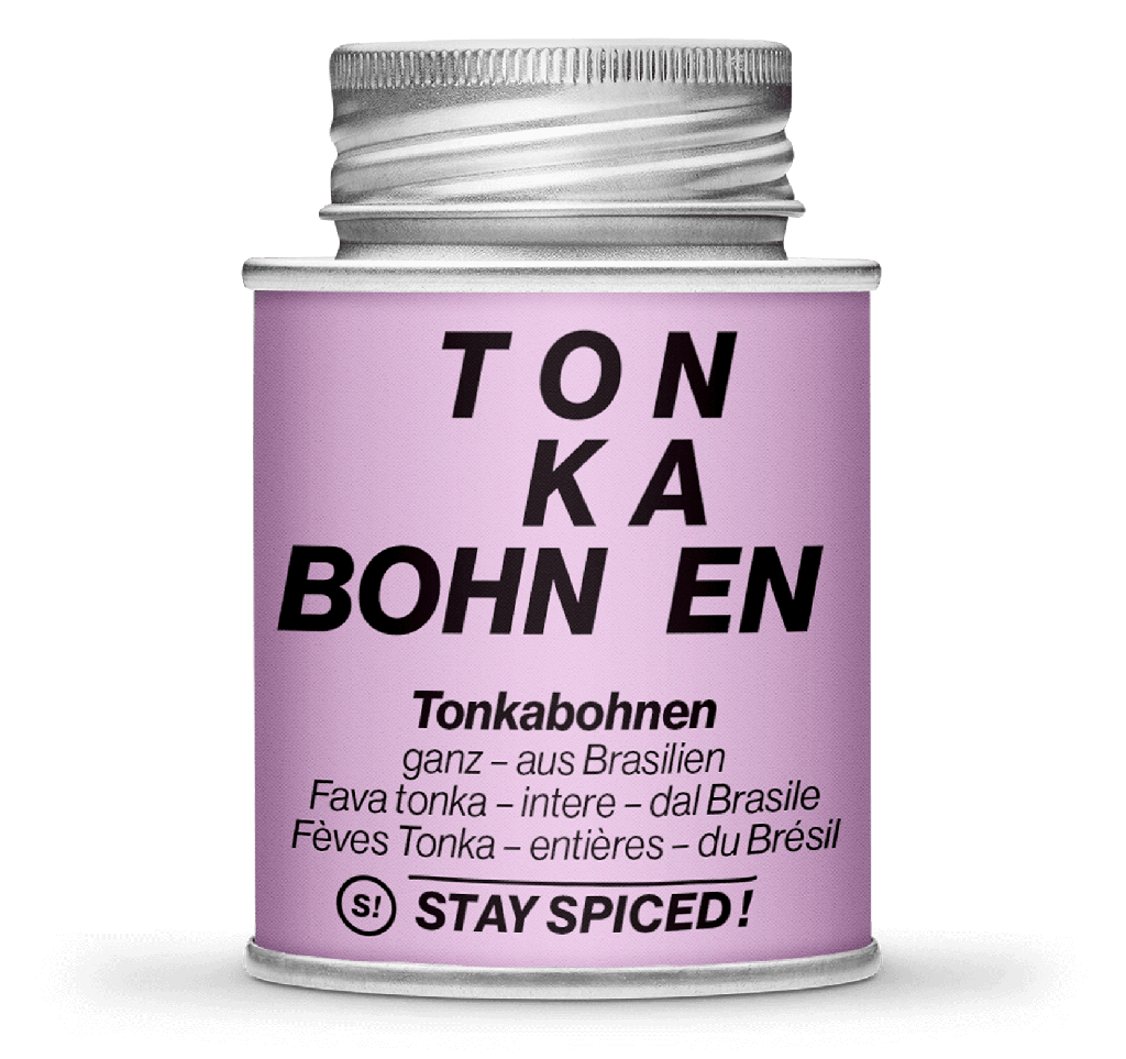 Tonkabohnen ganz - Brasilien - 170ml Schraubdose