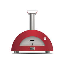 Alfa Forni Forno 2 Pizze Rouge Bois