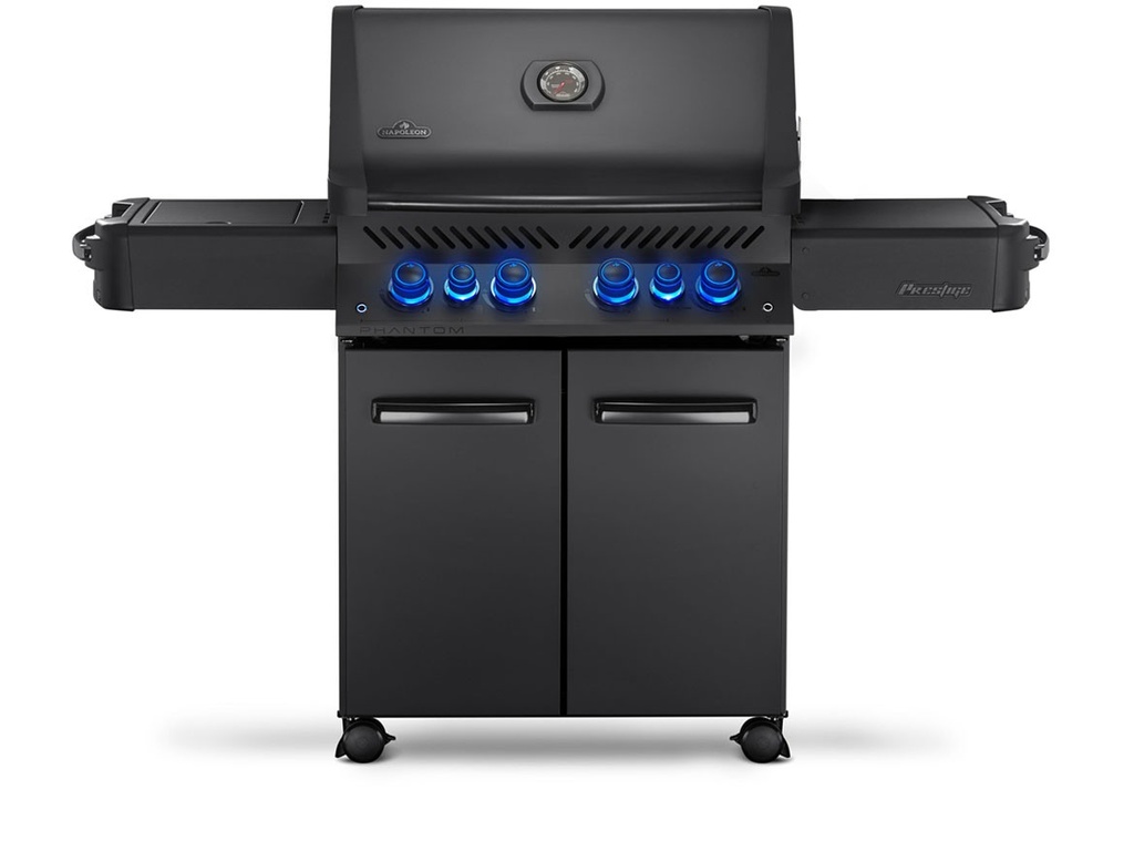 Phantom Prestige 500, MODELE 2023 grilles de cuisson en inox moulé, noir mat