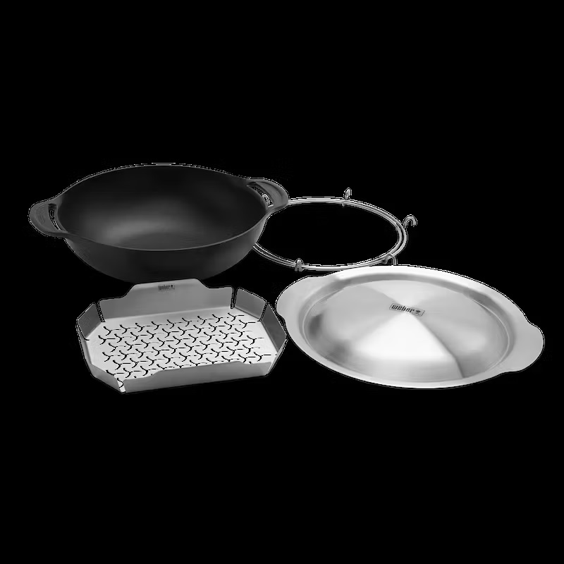 Weber® Wok et cuiseur vapeur Crafted