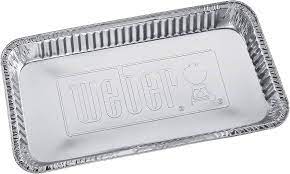 Weber® barquettes en aluminium