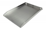 Edelstahl Grillplatte / Plancha passend für Napoleon Rogue 45 x 30cm