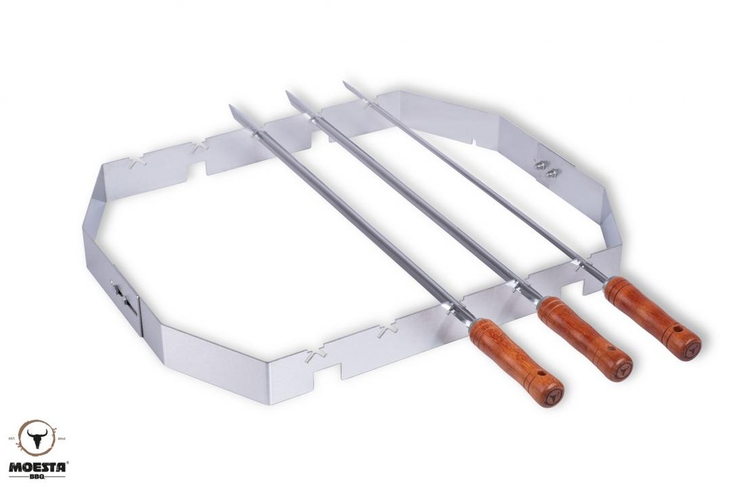 Churrasco'BBQ - Set für Smokin'Pizzaring: 57 cm