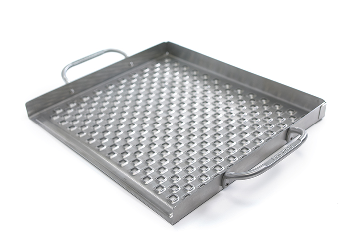 BROIL KING PL.DE CUISSON EN INOX TROUEE