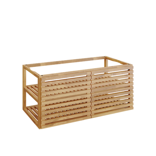 [Ofyr-OSI-PRO-D-TW-L] OFYR Storage Insert PRO avec 2 portes Bois de teck Grand