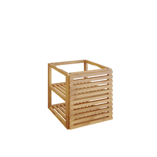 [Ofyr-OSI-PRO-D-TW-S] OFYR Storage Insert PRO avec 1 Porte Bois de teck Petit