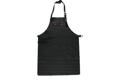 [Feuermeister-8701045201] Feuermeister-Grillschürzen Nackenberiemung Nappaleder Schwarz T1