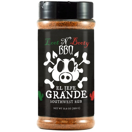 [LootNBooty-147833] Loot N´Booty BBQ El Jefe Grande Southwest Rub 329 g