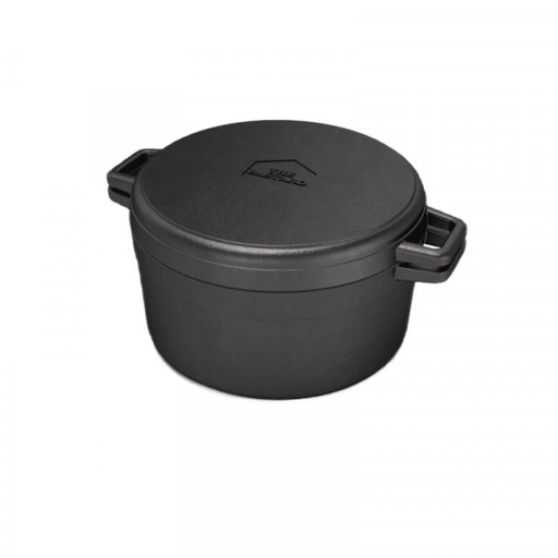 [TheBastard-BB658] The Bastard Dutch Oven & Griddle Compact 20 cm