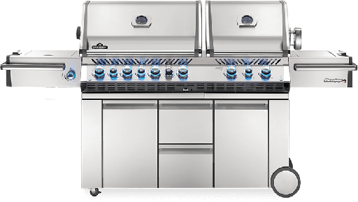 [NAP-PRO825RSBIPSS-3-NL] Napoleon Prestige PRO 825 Inox + Rôtissoire