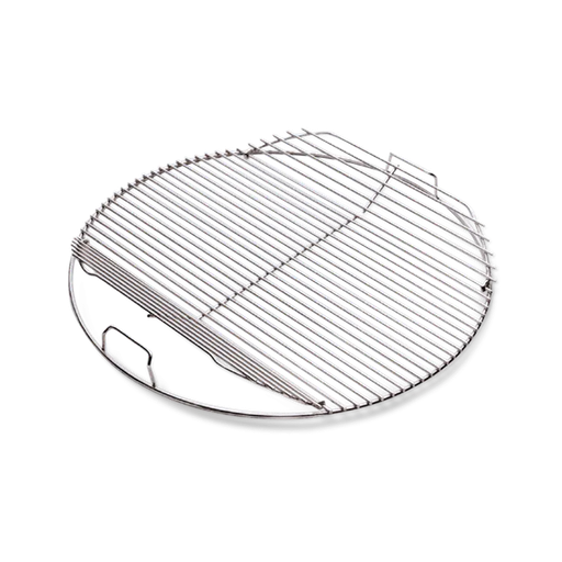 [Weber-7437] Weber Cooking grate for 57 cm charcoal barbecues, hinged, stainless steel