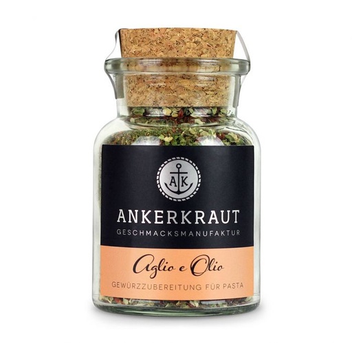 [Ankerkraut-4260347890184] Aglio e Olio, 50g im Korkenglas