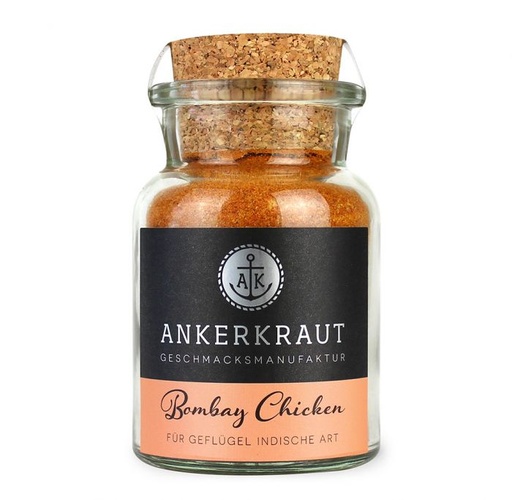 [Ankerkraut-4260347890382] Bombay Chicken, 90g im Korkenglas