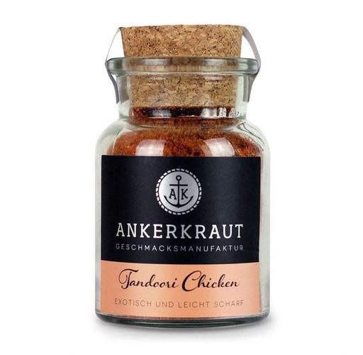 [Ankerkraut-4260347894533] Tandoori Chicken, 90g im Korkenglas