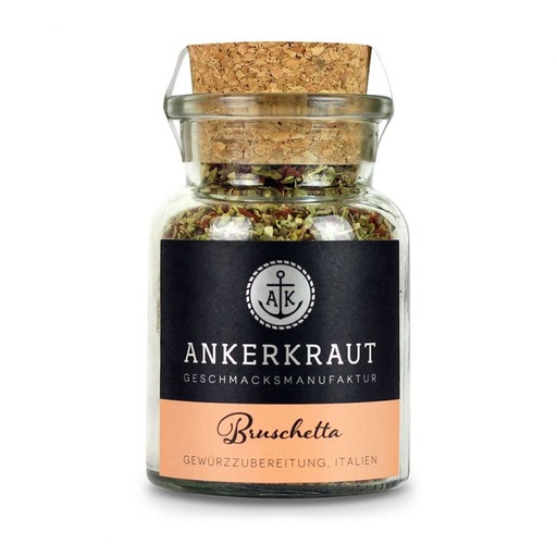 [Ankerkraut-4260347890269] Bruschetta, 55g im Korkenglas