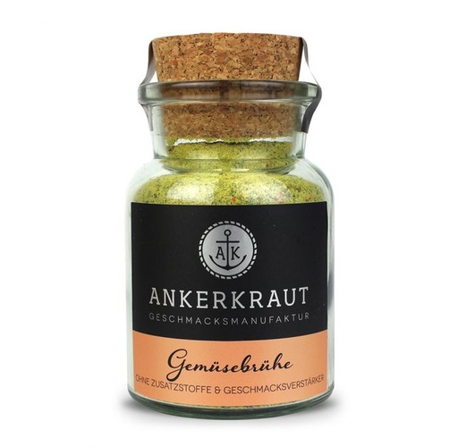 [Ankerkraut-4260347899040] Gemüsebrühe, 90g im Korkenglas