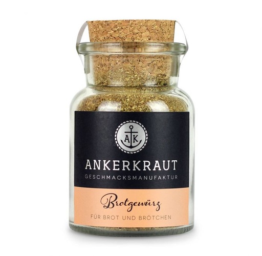 [Ankerkraut-4260347894113] Brotgewürz Hamburg, 85g im Korkenglas