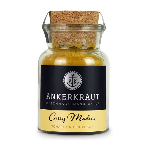 [Ankerkraut-4260347890153] Curry Madras, 60g im Korkenglas