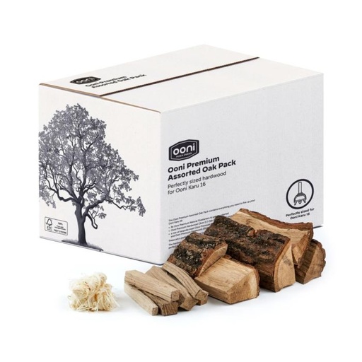 [Ooni-390205] Ooni Karu 16 & Karu 2 Pro Pack de bois de chêne